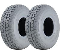 330x100 Grigio Mobilità Scooter Blocco Pneumatici Pneumatici Wanda Tire 400-5...