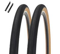 Pneumatici aggiornati per bici da strada, 2 pezzi, 700 x 35 C/38 C/40 C, kit di accessori di ricambio per bicicletta in nylon resistente alle forature, con coppia di leve, compatibile con City
