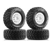 Pneumatici Camion A Percorso Per ARRMA Per MOJAVE Per GROM 1/14 | Pneumatici percorsi brevi su sabbia/neve esagono 12mm, gomma per piste innevate su terreni sciolti. Rc Crawler Pneumatici