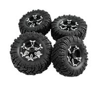 Pneumatici Cerchioni 1.9 Per MST Per Traxxas Per TRX4 1/10 Auto | Aggiorna il cingolo 1/10 con cerchi e pneumatici in gomma Per trazione facile e aderente alla roccia Pneumatici