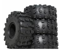 Pneumatici Cingolati 2,2" Per Axial Per SCX10 90047 D90 TF2 1/10 | 2,2" pneumatici fuoristrada battistrada autopulente impugnatura salda semplice installazione manuale RC