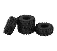 Pneumatici Cingolati Per Axial Per SCX24 Per FMS Per FCX24 1/24 | I pneumatici cingolati in gomma morbida inserti in schiuma offrono aderenza alla roccia e stabilità. Rc Crawler Pneumatici