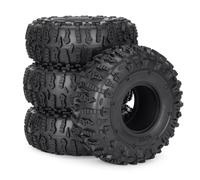 Pneumatici Cingoli RC Da 1,9" Per Traxxas Per TRX4 Per TRX6 1/10 | Pneumatici cingolati in gomma 123mm 1/10 migliorano l' Per altezza terra e la trazione sulla roccia Rc Crawler Pneumatici