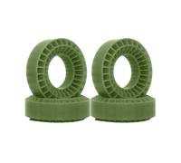 Pneumatici da 1,0 Pollici con Inserto In Silicone Morbido Antischiuma da 52 mm In Spugna per Auto Cingolate RC da 1/18 e 1/24, Axial SCX24, FMS FCX24,
