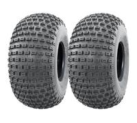 Wanda Tyre Pneumatico ATV P322 22x11.00-8 Knobby 4 strati E-marcato Set di 2