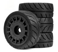 Pneumatici Drift Per Rally Ruote Per Tamiya Per TT01 Per TT02 Rc | Pneumatici turismo ad alta aderenza offrono maneggevolezza precisa trazione durevole Per rally drift Pneumatici
