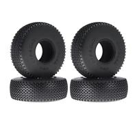 Pneumatici Gomma Auto Rc Per Axial Per Scx10 II III 90046 Per Traxxas Per Trx4 Per Trx6 D90 Per Redcat Per Mst 1/10 4 Pezzi Pneumatici In Gomma Da 118 Mm 1,9 Pollici Per Auto RC Crawler