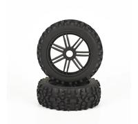 Pneumatici Gomma Auto Rc Per Hobao 1/8 All-Terrain Short-course Truck Off-road RC Car Parts Modello Pneumatici Ruota Spike Wasteland 8SC Adattatore Da 17 Mm(2 pcs)