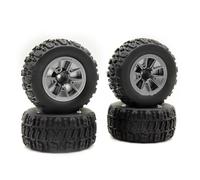 Pneumatici Gomma Auto Rc Per MJX Per Hyper Go 14209 14210 4 Pezzi Pneumatici Per Monster Truck Esagonali Da 12 Mm Con Inserti In Schiuma Parti Per Auto RC Pronte Per Fuoristrada 85/90 Mm(B)