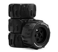 Pneumatici Gomma Sabbia 73mm 12mm Esagonali Per Grom 1/18 RC car | Potenziamento del tuo RC car con pneumatici a palette per sabbia, presa su terreni morbidi Ricambi RC