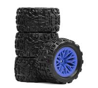 Pneumatici In Gomma Modello Dente Gigante 72,5 Mm Per ARRMA Per Typhon Per Granite Per GROM 1/18 Parti Aggiornamenti Auto RC Parts