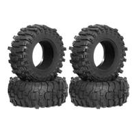 Pneumatici In Gomma Per Capra Per Traxxas Per TRX4 YK4082 YK4102 1/8-1/10 | Auto RC parti con pneumatici gomma grandi dimensioni migliorano lo spazio e l'aderenza rocce sciolte(Foam Insert)