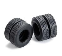 Pneumatici in Gomma RC per Tamiya 1/14 RC Auto Aggiornamento Parte Trattore Camion 4 Pezzi Pneumatici Gomma per Tutti I Terreni delle Ruote Addensare Allargare 28Mm