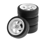 Pneumatici in Gomma RC per Tamiya per TT01 per TT02 per Kyosho 1/10 RC Drift Car On Road per Touring per Auto da per Corsa Ruota per Pneumatici 65mm Duro Tire