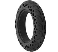 Pneumatici KIMISS 10X2/54-152 Solidi per Scooter Elettrici, Antideflagranti e Resistenti all'Uso, Nero, 10X2.0 Pollici, Ruota in Gomma Antiscivolo Solida