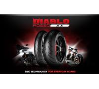 Pneumatici Moto Pirelli Diablo Rosso 2 II Nuovi Coppia Gomme 120 + 180 DOT 25