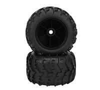 Pneumatici per auto RC 1/8 Scala ad alte prestazioni Off di gomma da strada con battistrada profonda per camion mostri 2 pcs 150 mm 85 mm 17 mm esagono