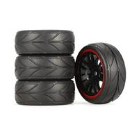 Pneumatici per Auto RC per Tamiya per TT01 per TT02 TA06 XV-01 per HPI WR8 1/10 RC per Pneumatici per Auto da per Corsa su per Strada per Touring Drift Car Tire Wheel