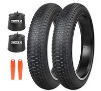 Pneumatici per bici elettrica greliving 20x3,0 Pneumatico per bicicletta Gros 76-406 pneumatici per bicicletta 40 p.s.i (2-Pack Tires,No Tubi, 20x3.0 inches)