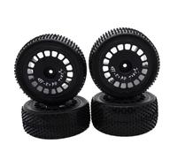Pneumatici Per Buggy Per WLtoys Per HPI Per Redcat 1/10 1/12 Rc | Pneumatici diametro sfalsato 82/87mm offrono un'aderenza equilibrata e stabile in curva su ghiaia. Rc Pneumatici Set