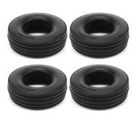 Pneumatici Per Tamiya Per MAN Per ACTROS Per SCANIA 1/14 Truck Rc | Aggiornamento I pneumatici semirimorchio in gomma dura offrono manovrabilità stabile e lunga usura. Accessori