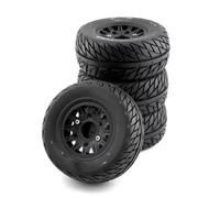Pneumatici RC per HSP per Sonic 94102 GT LC per Racing PTG-2 per Tamiya 1/8 1/10 RC su per Strada Auto per Modello di Pneumatici Gomma E Ruote(Black,A)