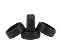 Pneumatici rc per Traxxas per HSP per Tamiya per HPI per Kyosho Pneumatici per Auto da Drift 4 Pezzi Rigidi Plastica 1/10 rc Car Upgrade Part