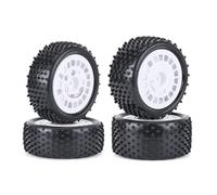 Pneumatici RC per Wltoys 104001 per Tamiya per TT-02B DT-02 1/10 Rc per Rally Pneumatici per Buggy Montaggio Colla Fasce Strumenti di Incollaggio(White 4pcs)