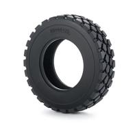 Pneumatici RC Ruote Per Tamiya 1/14 22 Mm/25 Mm Di Larghezza Pneumatici In Gomma Nera Ruote RC Rimorchi Trattori Camion Cerchi Anteriori E Posteriori(25mm 1Pcs)