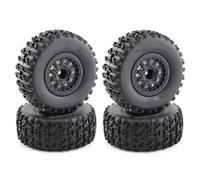 Pneumatici RC Ruote Per Traxxas Per Slash Per Arrma Per Senton Per HuanQi 727 Per Vkar 10sc Per Hpi 1/10 4 Pneumatici Per Camion Per Corsa Corta Da 112 Mm Esagonali Da 12 Mm Per Auto RC(B)