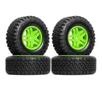 Pneumatici Ruote 12mm Esagonali Per Traxxas Per Slash 2WD 1/10 Rc | Pneumatici peautocarri a percorso breve mozzi esagonali 12mm, mescola gomma trazione sporco e ghiaia Accessori