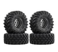 Pneumatici Ruote 2,2" Per Axial Per SCX10 II CC01 Gen8 1/10 Parte | Ruote e pneumatici beadlock 4pezzi 2.2 per cingoli 1/10, resistenti aderenza e trazione sulla roccia Rc Pneumatici Set