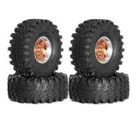 Pneumatici Ruote Beadlock 118Mm 1,9 Per Axial Per SCX10 Per Capra 1/10 RC | Gli aggiornamenti per auto RC, ruote beadlock e il set di pneumatici offrono una trazione costante Ricambi