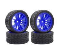 Pneumatici Ruote Per HSP Per RedCat Per Kyosho 1/10 Rc Parti Auto | Pneumatici drift senza colla hex 12mm offrono scivolate fluide controllo angolare preciso il drift. Rc Pneumatici Set
