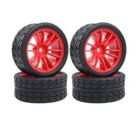 Pneumatici Ruote Per HSP Per RedCat Per Kyosho 1/10 Rc Parti Auto | Pneumatici drift senza colla hex 12mm offrono scivolate fluide controllo angolare preciso il drift. RC
