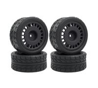 Pneumatici Ruote Per HSP Per RedCat Per Kyosho 1/10 Rc Parti Auto | Pneumatici drift senza colla hex 12mm offrono scivolate fluide controllo angolare preciso il drift. Rc Pneumatici Set