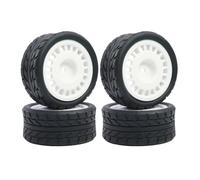 Pneumatici Ruote Per HSP Per RedCat Per Kyosho 1/10 Rc Parti Auto | Pneumatici drift senza colla hex 12mm offrono scivolate fluide controllo angolare preciso il drift. RC
