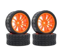 Pneumatici Ruote Per HSP Per RedCat Per Kyosho 1/10 Rc Parti Auto | Pneumatici drift senza colla hex 12mm offrono scivolate fluide controllo angolare preciso il drift. Rc Pneumatici Set