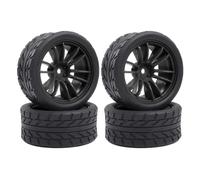 Pneumatici Ruote Per HSP Per RedCat Per Kyosho 1/10 Rc Parti Auto | Pneumatici drift senza colla hex 12mm offrono scivolate fluide controllo angolare preciso il drift. Rc Pneumatici Set