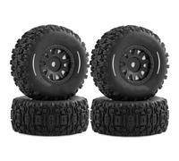Pneumatici Ruote Pre-incollati Per ARRMA Per Mojave Per GROM 1/16 | Pneumatici dBoots preincollati su robusti cerchi in plastica, pronti corse camion nel deserto 1/16. Rc Pneumatici Set