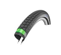 Copertoncino rigido Schwalbe Big Ben Plus Green Guard SnakeSkin riflettente nero - 28x2.00