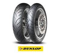 Pneumatici Scooter 100 80 16 + 120 80 16 Dunlop D451 Gomme nuove per SH 125 150