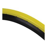 Tannus Slick Regular Airless 700c X 23 Rigid Urban Tyre Giallo 700C x 23 Yellow