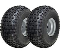 Pneumatici tassellati per ATV 22x11.00-8 con cerchio in acciaio, cuscinetti a sf