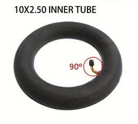 Pneumatico 10X2.50 con camera d'aria e valvola pieghevole, per accessori pneumatici di scooter elettrici da 10 pollici