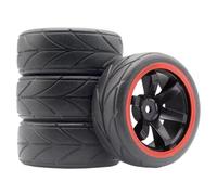 Pneumatico 2,55 Pollici Per 1/10 1/12 1/16 Rc Cingolata Deriva | Pneumatici 2,55" drifting Per strada e fuoristrada, offrendo una trazione stabile su più superfici. RC