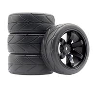 Pneumatico 2,55 Pollici Per 1/10 1/12 1/16 Rc Cingolata Deriva | Pneumatici 2,55" drifting Per strada e fuoristrada, offrendo una trazione stabile su più superfici. Accessori