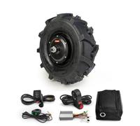 Pneumatico agricolo a bassa velocità per ruote con motoriduttore da 14 pollici 500 W 14x5.00-6.5 con interruttore a 3 velocità per carriola elettrica (Thumb throttle kit, 36V500W)