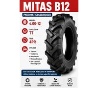 PNEUMATICO AGRICOLO TRATTORE 400 12 4 00 12 B12 MITAS 4 TELE CALESSE APE