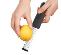 Pneumatico al limone | Pneumatico a mano in acciaio inox resistente - Grattugia di agrumi e formaggio - Dimensioni per limoni, lime, parmigiano, volte trasparente, anche trucioli chiari. Comodo e un